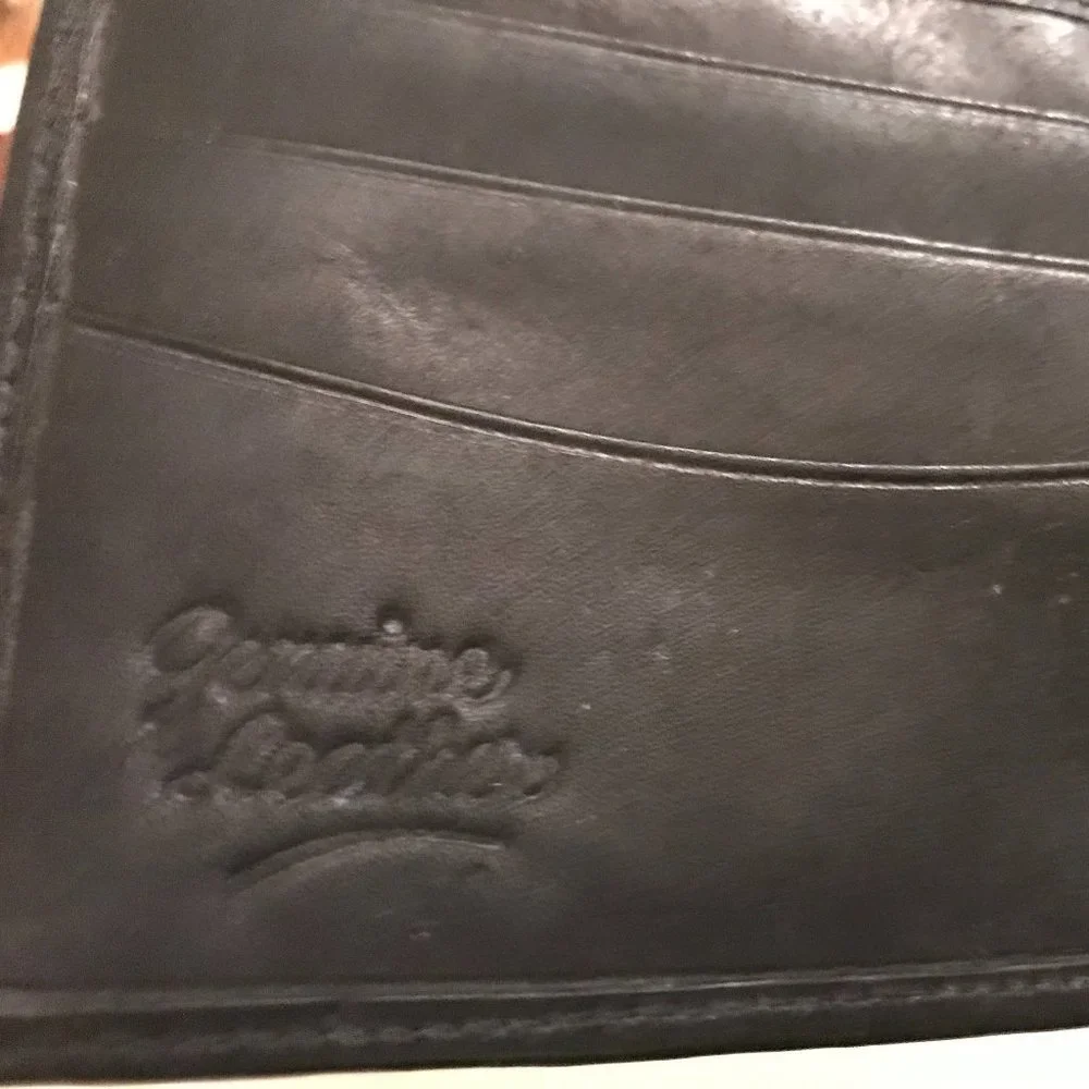 Leather men's wallet
